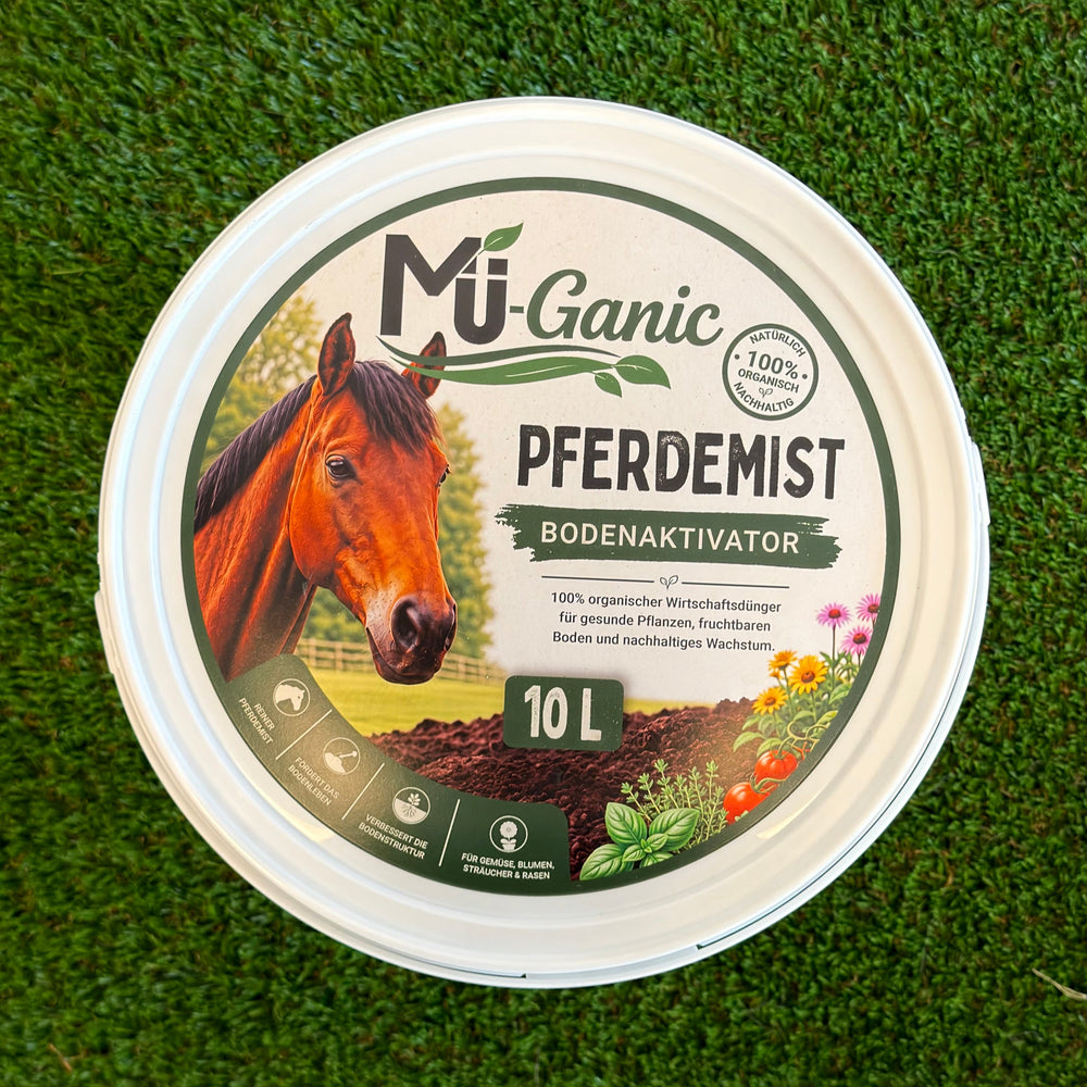Pferdemist Bodenaktivator - 10/17/30 Liter